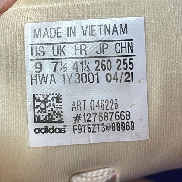 Adidas 4DFWD Pulse Halo Ivory Beige Women's Sz 9 Low Top Lace Up Running Sneaker - Picture 6 of 11